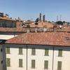Views from the student residence is incredible, overlooking the city of Pavia.