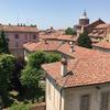 Views from the student residence is incredible, overlooking the city of Pavia.